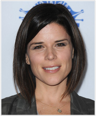 Neve Campbell hairstyles