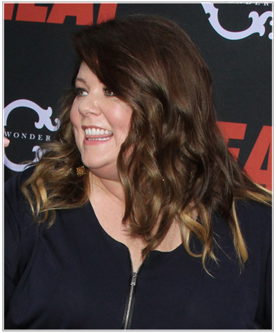 melissa mccarthy s high volume hairstyles for a full face