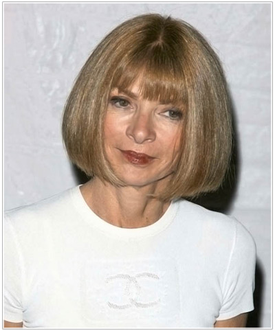 Anna Wintour hairstyles