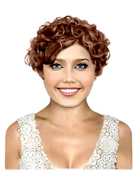 Short curly hairstyle