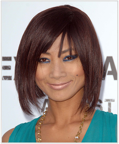 Bai Ling Medium Straight Brunette Hairstyle