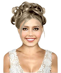 Bridal hairstyle