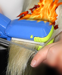 Hair straightener