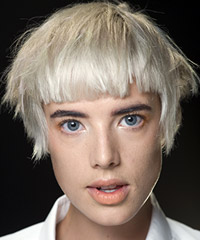 Agyness Deyn hairstyles