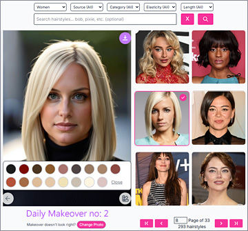 Try On Hairstyles With The Virtual Hairstyler - Powered By AI