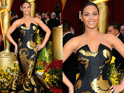 Beyonce Knowles Oscars Hairstyle