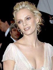 Uma Thurman hairstyles