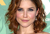 Sophia bush makeup and hair for square face shapes side